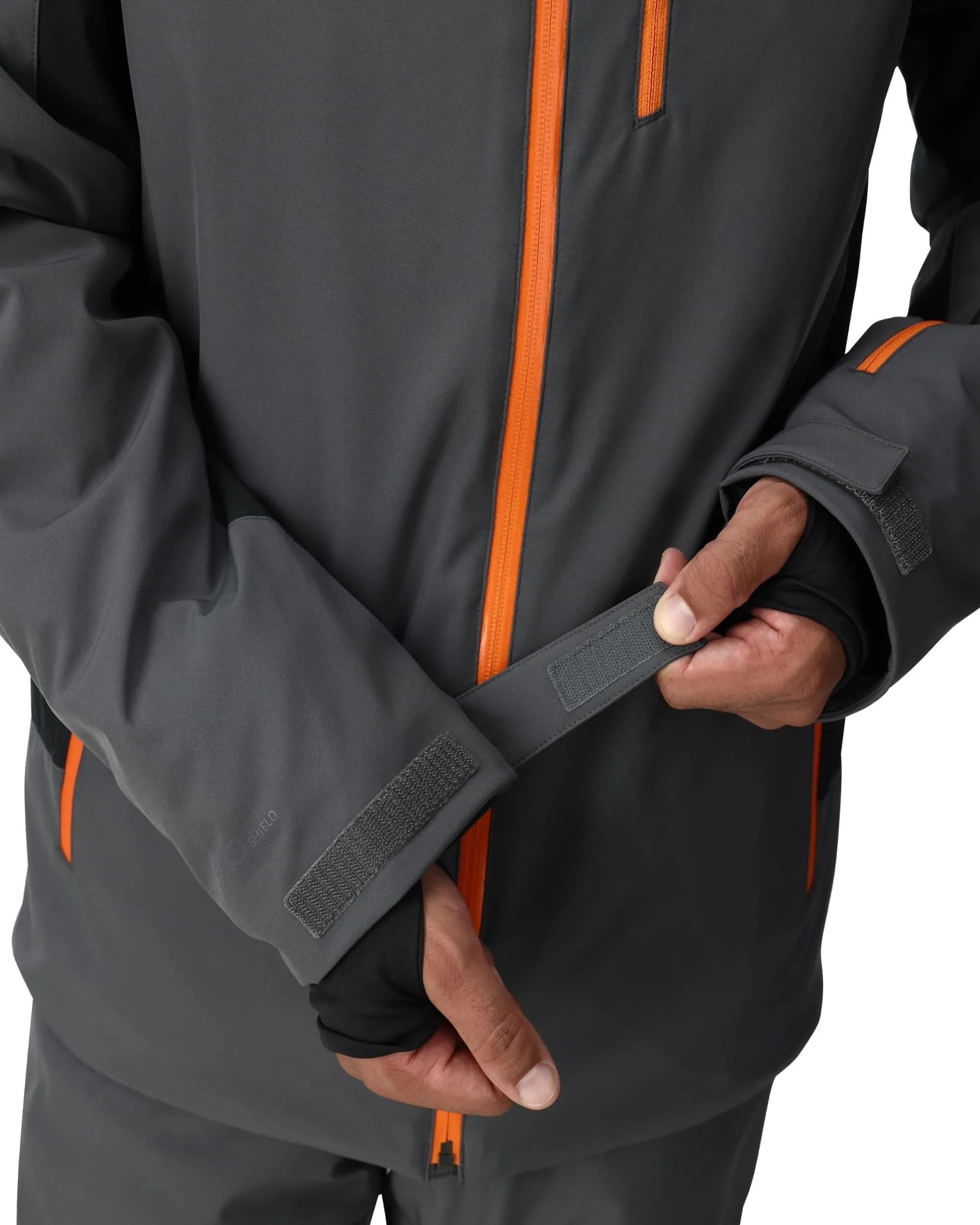 Reinforced Shoulder Padding Mens Vertex Jacket - Polar