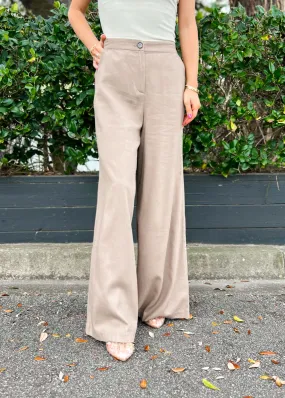 MAISIE WIDE-LEG PANTS Slim Silhouette