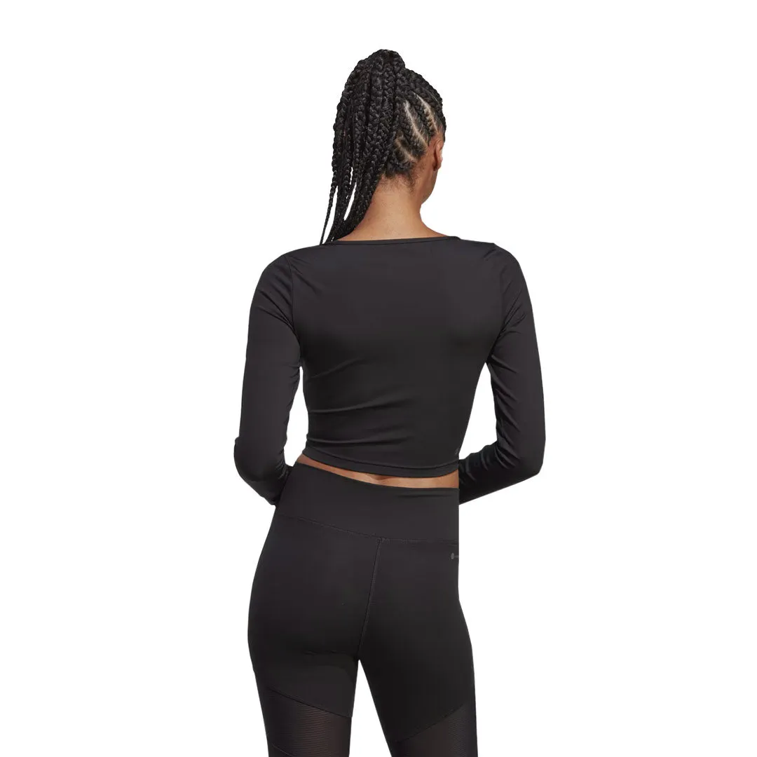 Good Material adidas - Women's Training Dance Long Sleeve T-Shirt (HS2326)