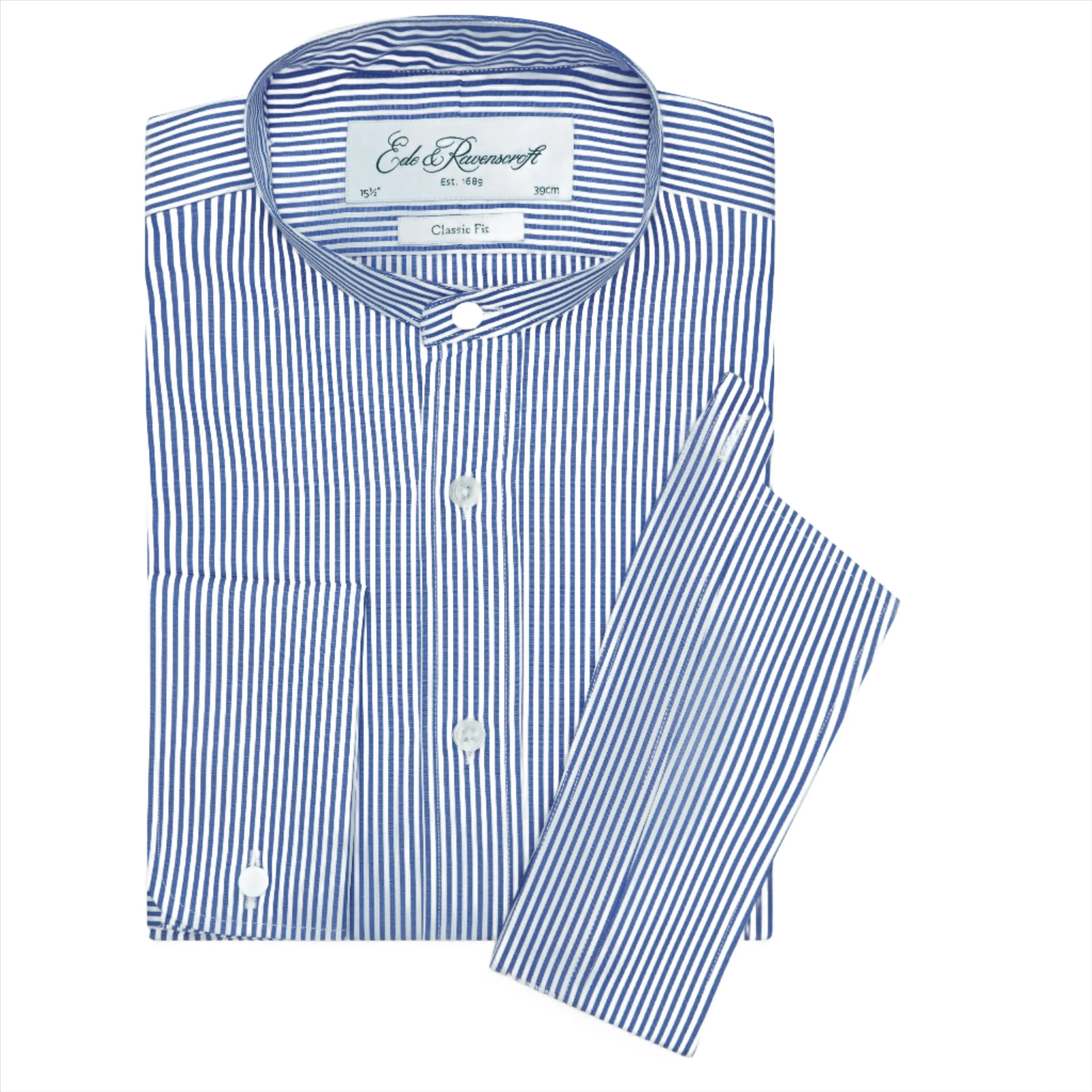 Albion Blue Fine Stripe Legal Shirt Social Meetup