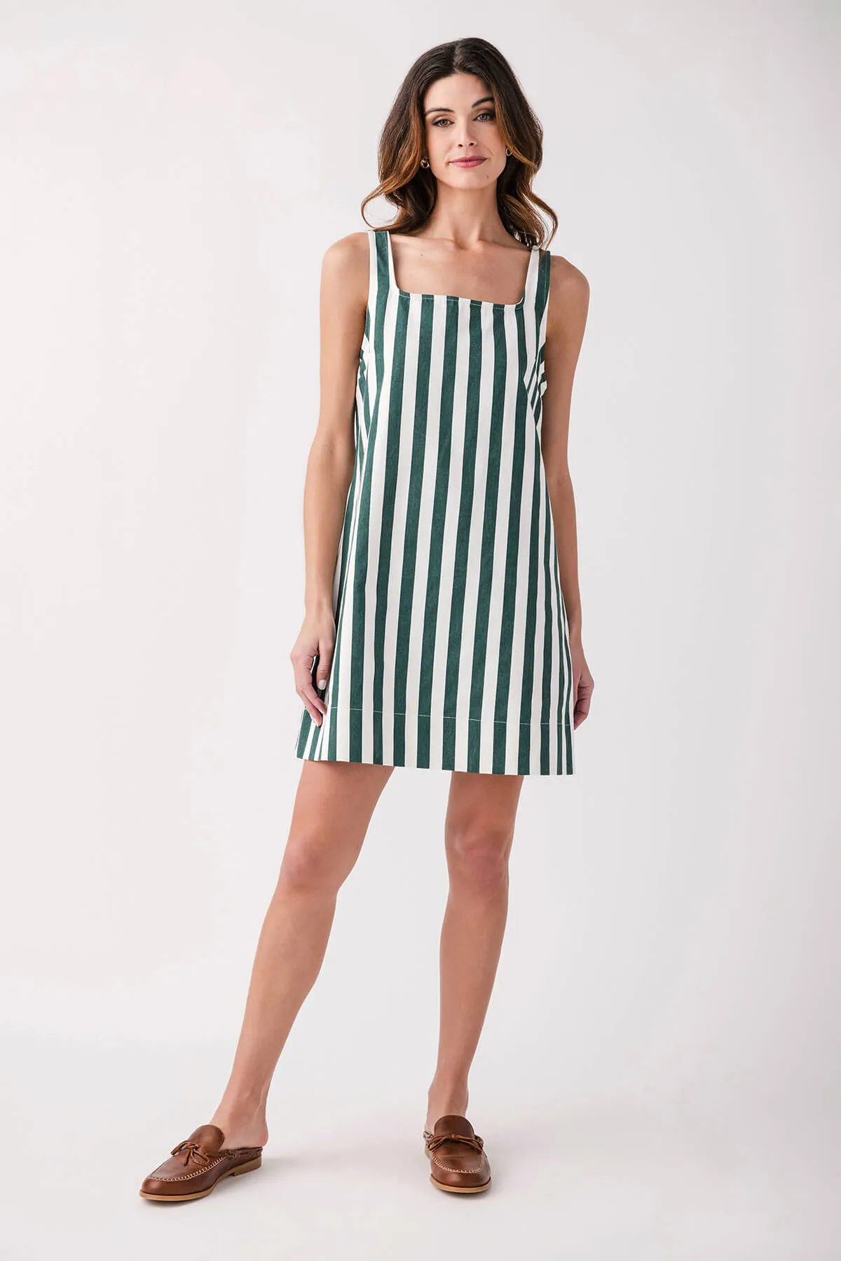 By Together Stripe Mini Dress Airy Layer Urban Chic