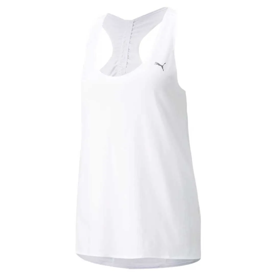 Puma - Women's Studio Foundation Relax Training Tank Top (521605 02) Elastic Hem Adjustment Nylon Cover