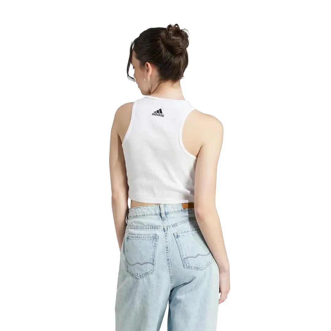 adidas - Women's Last Days of Summer Crop Top (IR8374) No Wrinkle Ultra Flexible