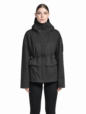 Opal Women's Performance Short Shell Jacket Scratch Resistant Zippers Chill Day Layer