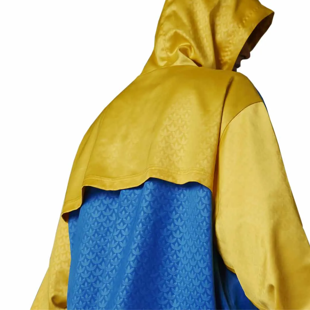 adidas - Women's Adicolor 70s Colorblock Windbreaker Jacket (IB2052) Waterproof Material