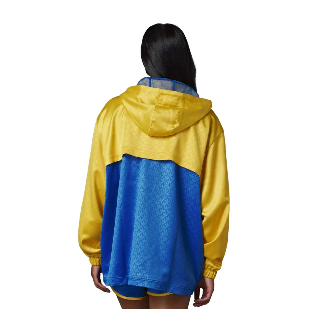 Non Iron Fabric Tech adidas - Women's Adicolor 70s Colorblock Windbreaker Jacket (IB2052)