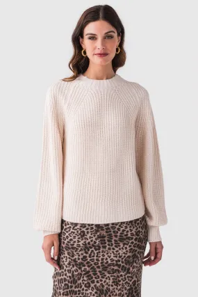 Elan Knit Crewneck Sweater Fashion Essential Soft Wear