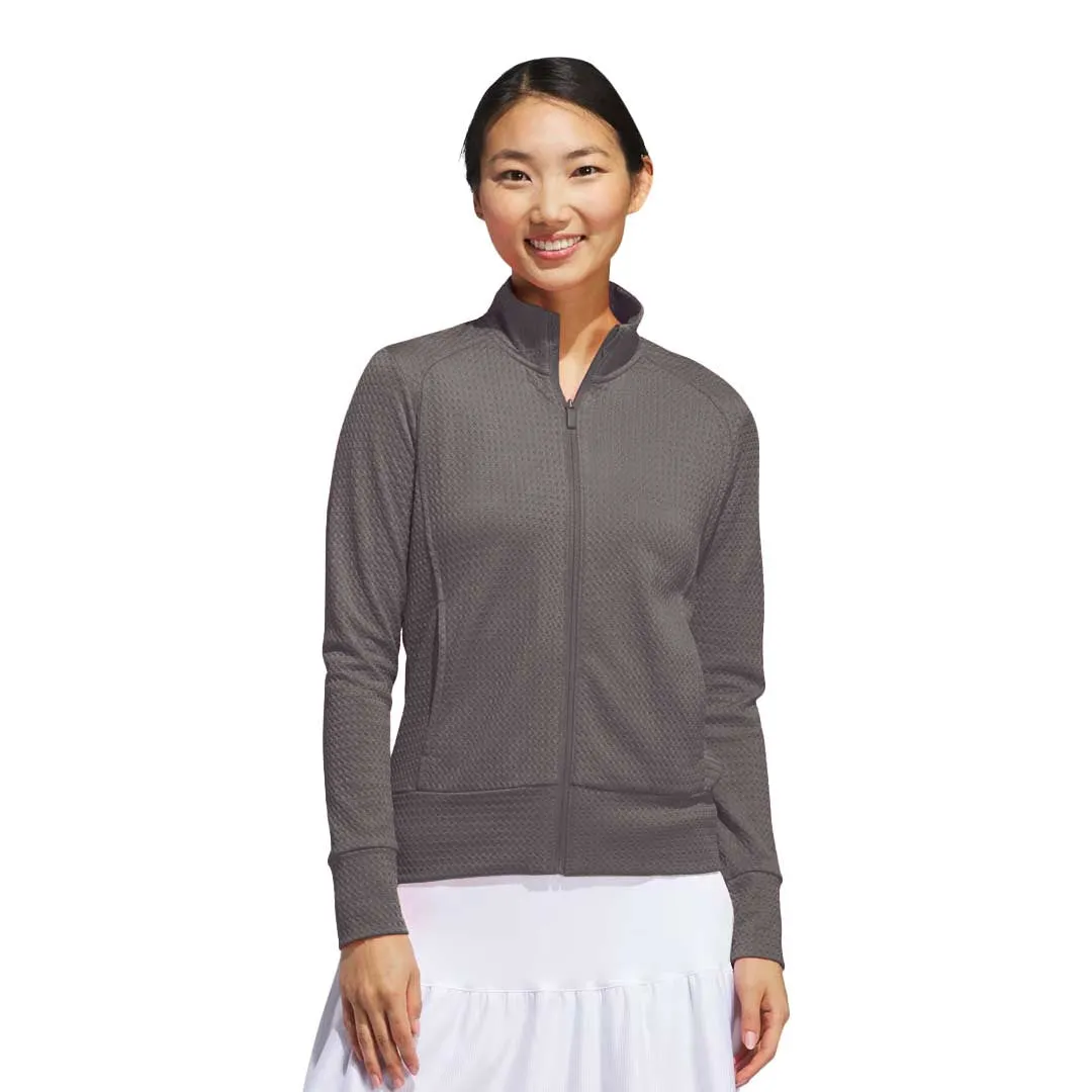 adidas - Women's Ultimate365 Textured Jacket (IP4264) Breezy Layer Option Essential Fit