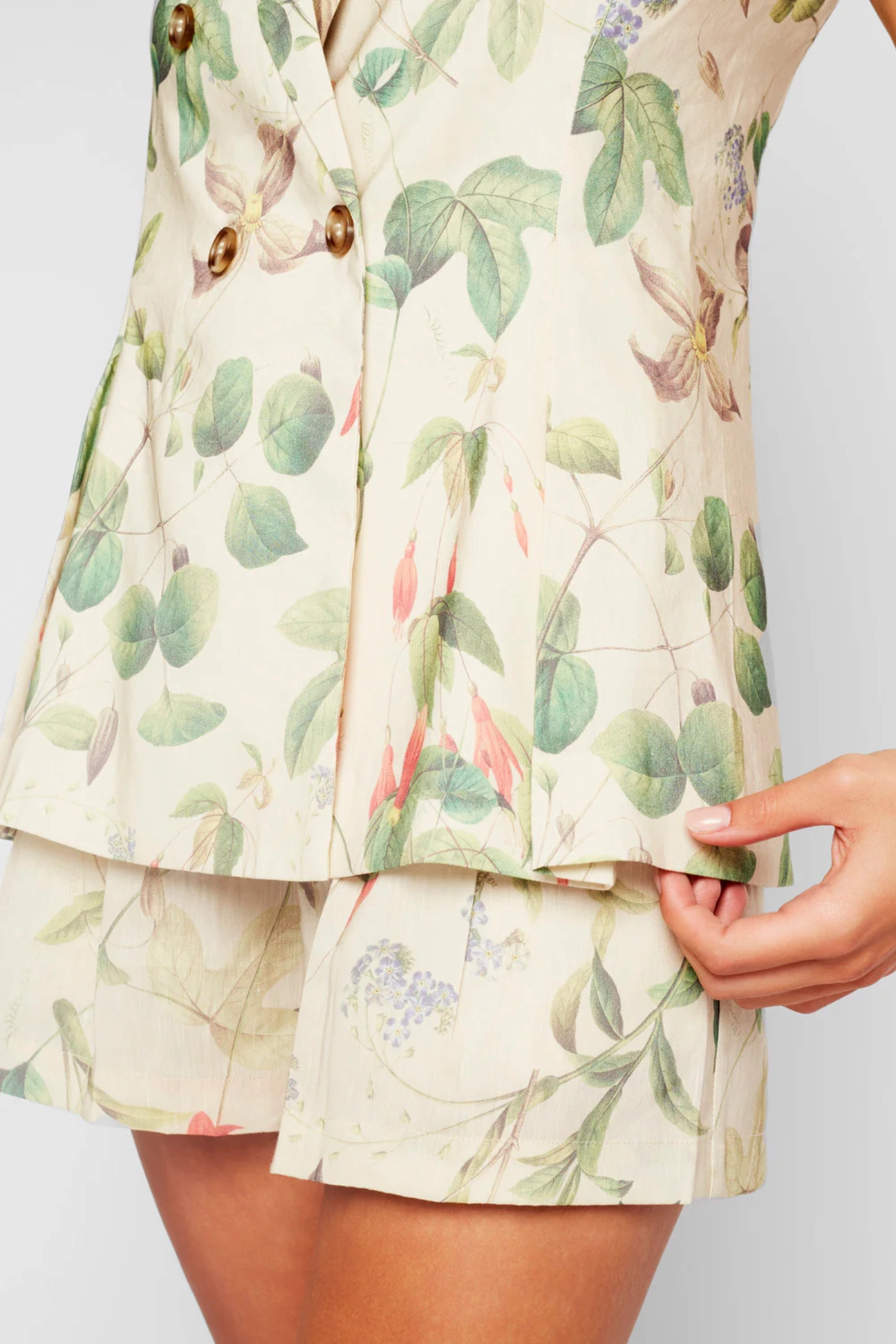 ELENA BLAZER VEST Quick Dry Technology High Neck Cut