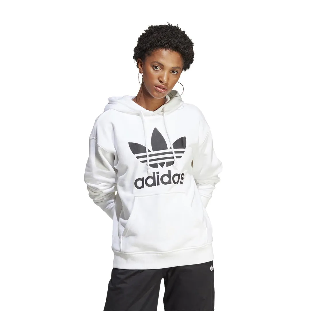 AntiSnag Lining Material adidas - Women's Adicolor Trefoil Hoodie (IB7435)