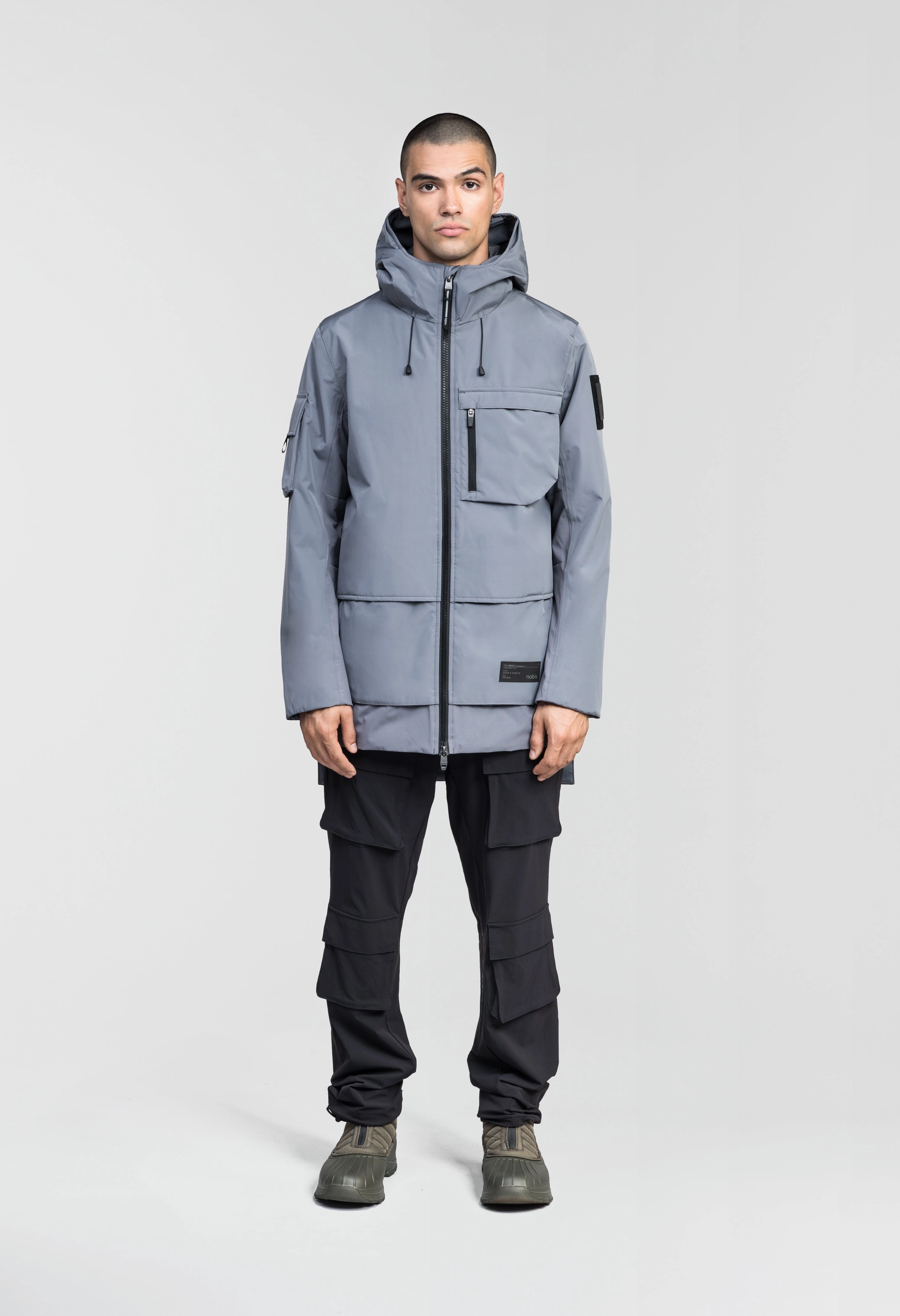 Alta Men's Performance Shell Jacket Stretch Weave Fabric Windproof Inner Layer