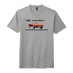 Roomy Waist Corvette Go New Graphic T-Shirt