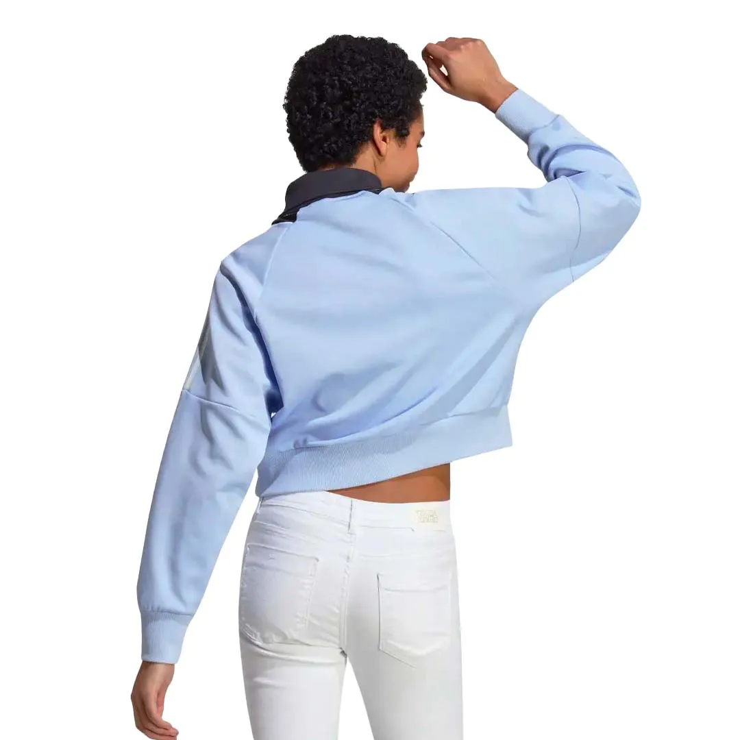 Layered Collar Eco Friendly Material adidas - Women's Track Sweatshirt (IC6643)