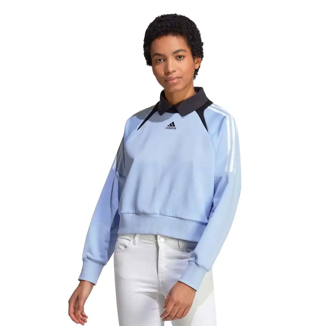 Anti Pilling Surface Treatment Hidden Zipper adidas - Women's Track Sweatshirt (IC6643)
