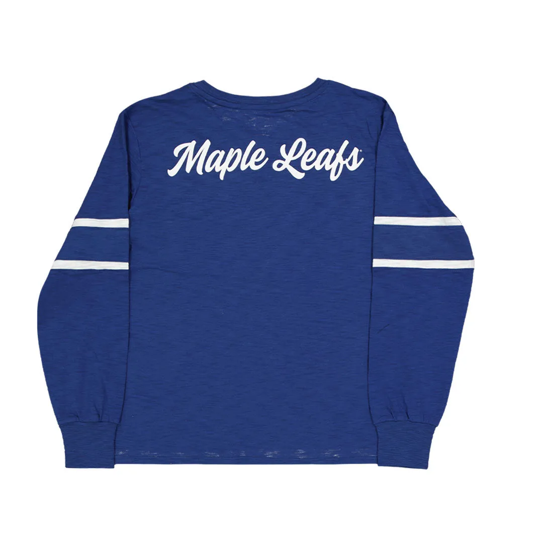 Fanatics - Women's Toronto Maple Leafs Long Sleeve T-Shirt (3ZCD EM96 2GZ 3NB) CompactFoldable Everyday apparel