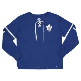Soft Interior Coating Fanatics - Women's Toronto Maple Leafs Long Sleeve T-Shirt (3ZCD EM96 2GZ 3NB)