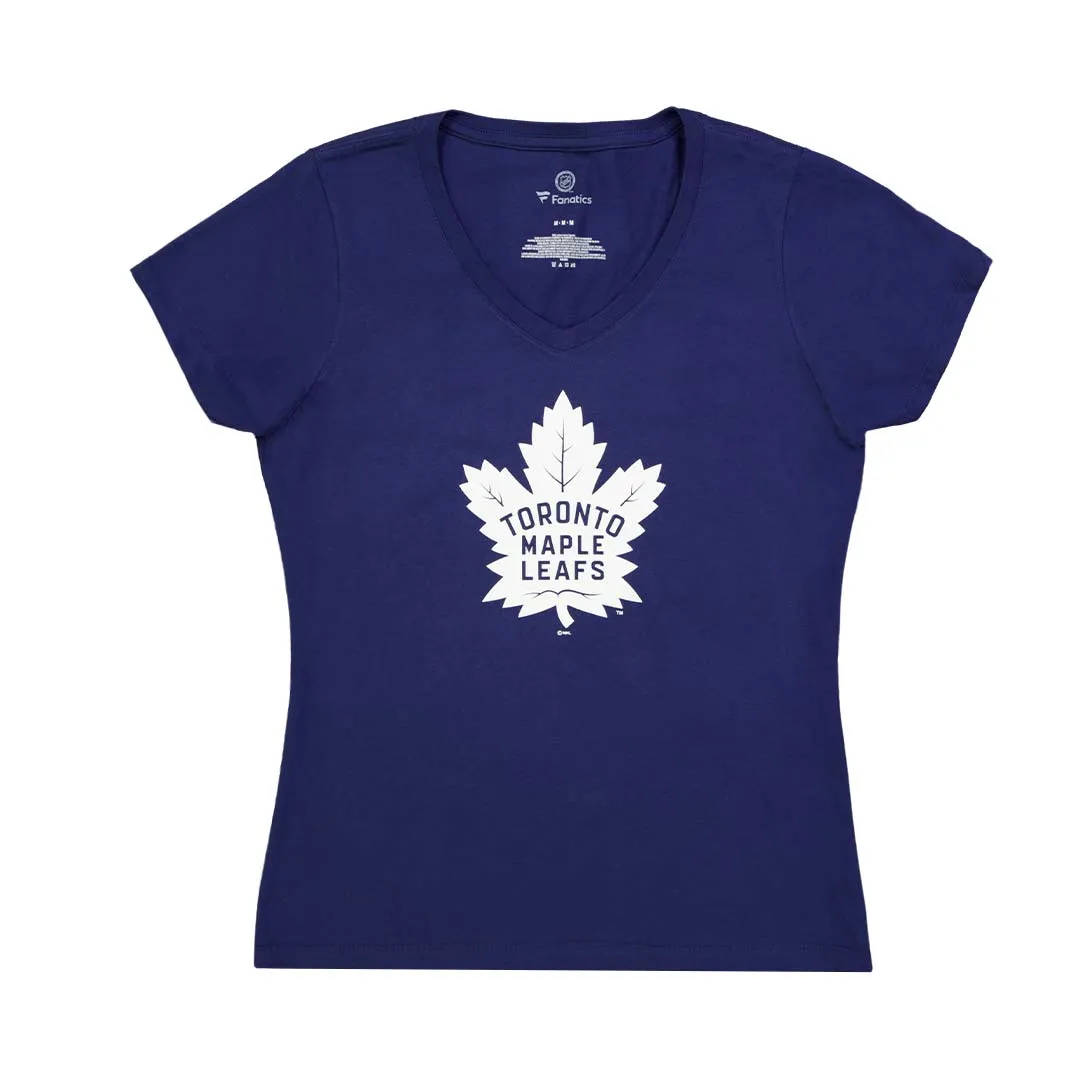Everyday Fit Style Heat Reflective Layer Fanatics - Women's Toronto Maple Leafs Primary Logo T-Shirt (3A40 4506 2GZ 71M)