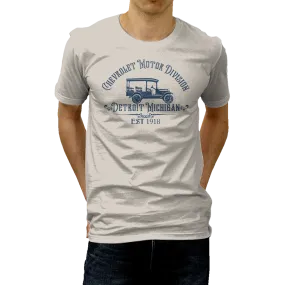 1920 Chevy Arched Text T-Shirt Comfy All-Day Breathable Essentials
