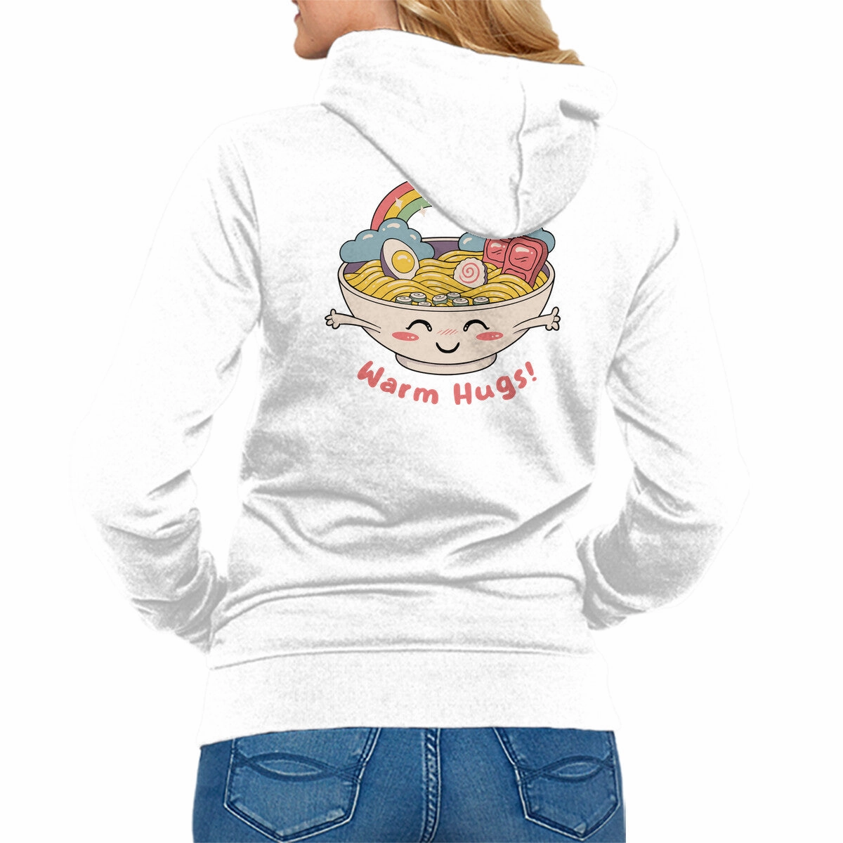 Warm Ramen Hugs No pockets uncollared