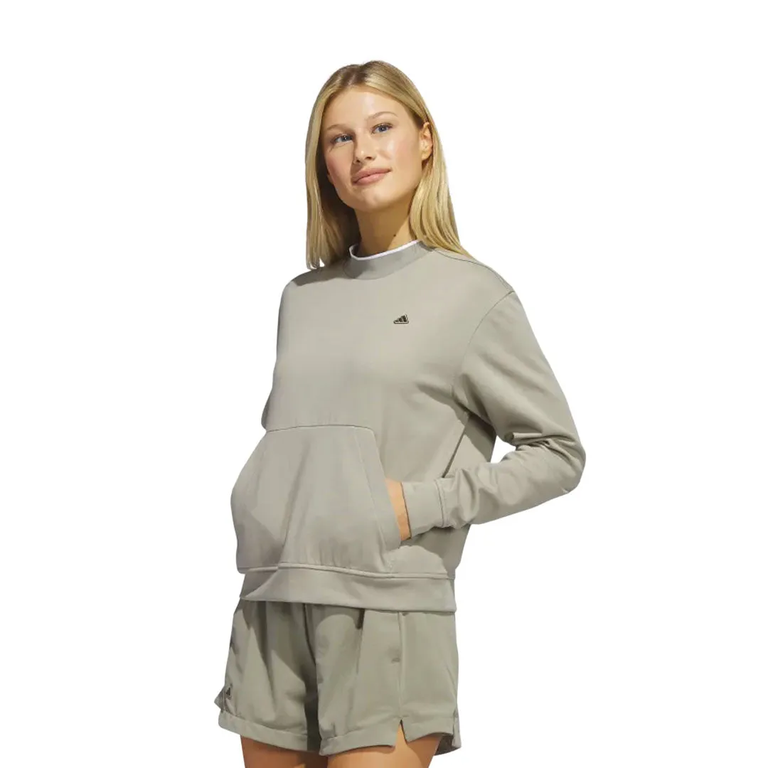 adidas - Women's Go-To Sweatshirt (HT1271) TearResistantFabric Classic Zip Up