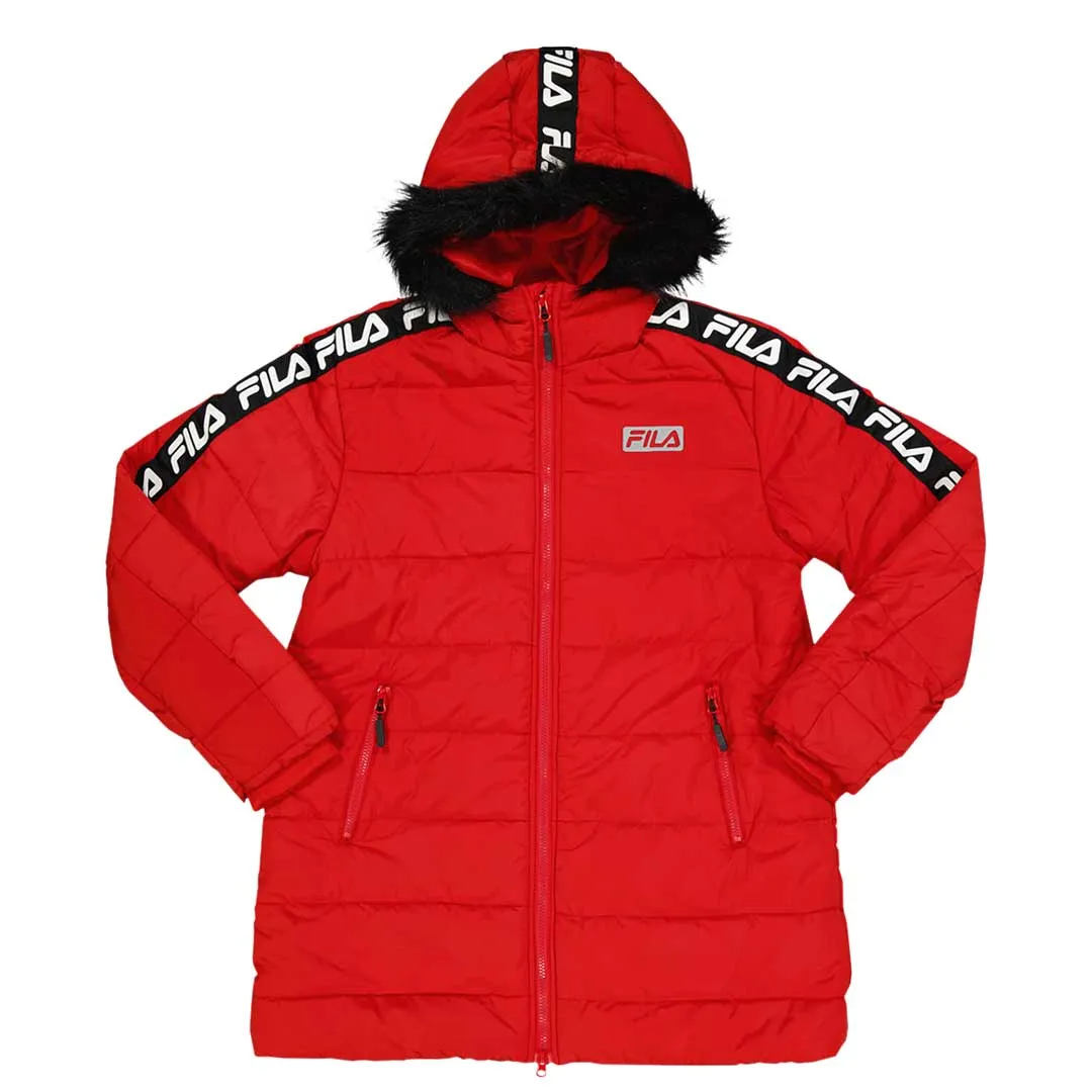 Weatherproof Zipper Closure CompactPacking FILA - Women's Penelope Puffer Jacket (SW936648 622)