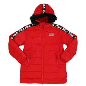 FILA - Women's Penelope Puffer Jacket (SW936648 622) Day Hike Style Pocket Details