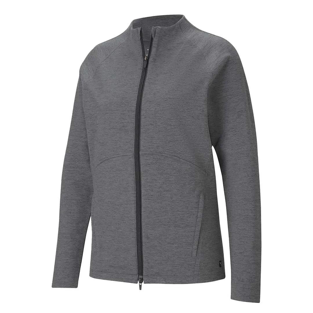 Reinforced Shoulder Protection Puma - Women's CLOUDSPUN Full Zip Golf Sweater (599265 01)
