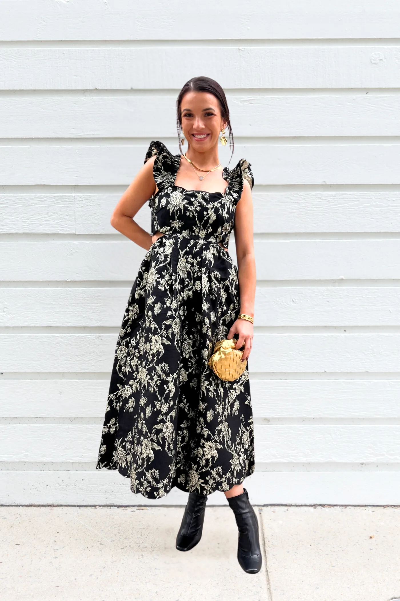 Lounge Style Gentle Motion MARLEY MIDI DRESS