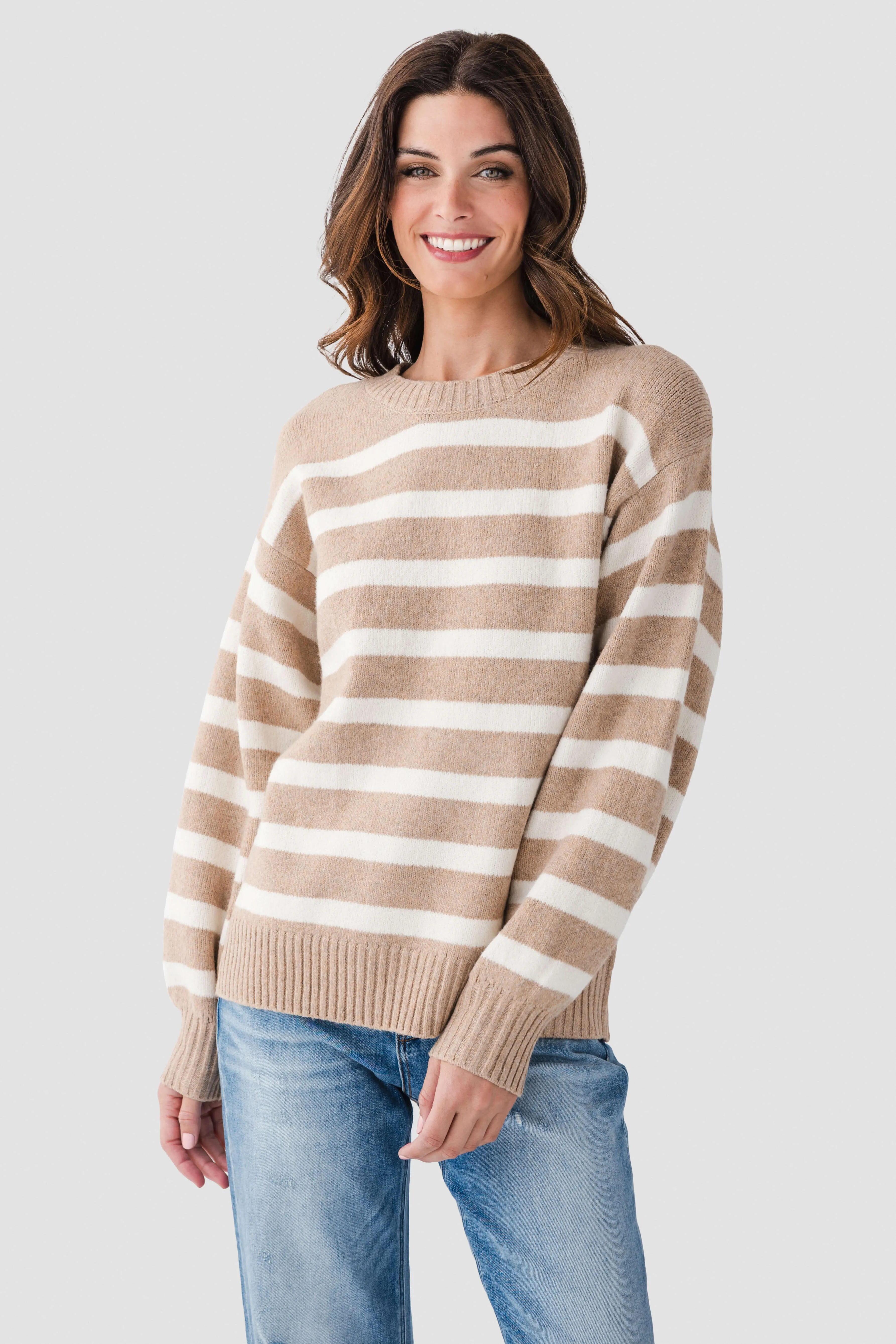 By Together Davis Striped Sweater product sustainable future