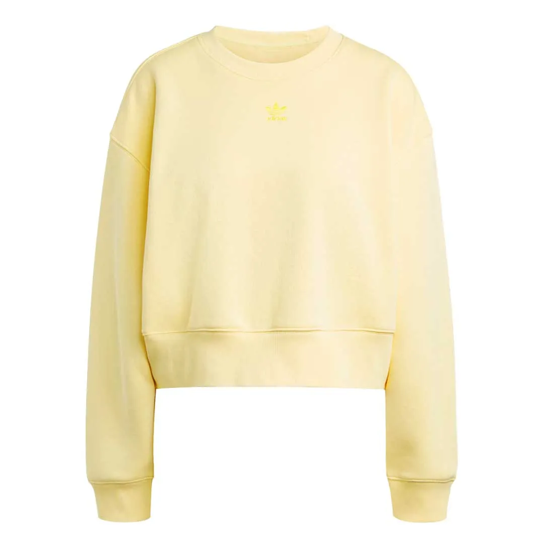 adidas - Women's Adicolor Essentials Crew Sweatshirt (HZ8640) Cool Tone