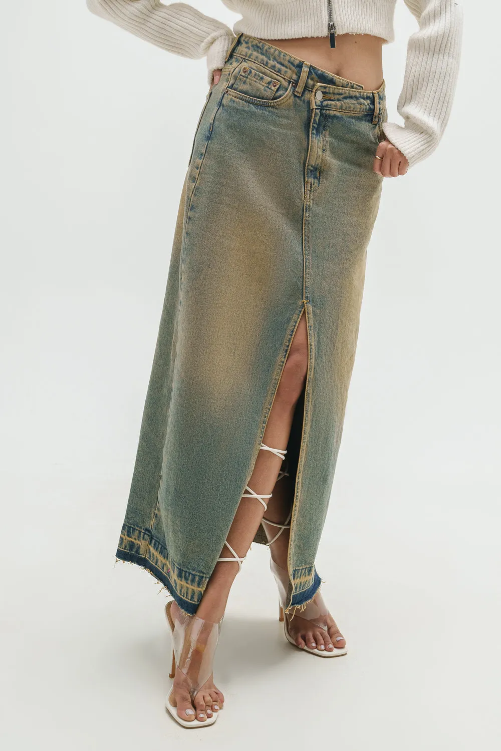 Simple Comfort Dune Dust Maxi Skirt