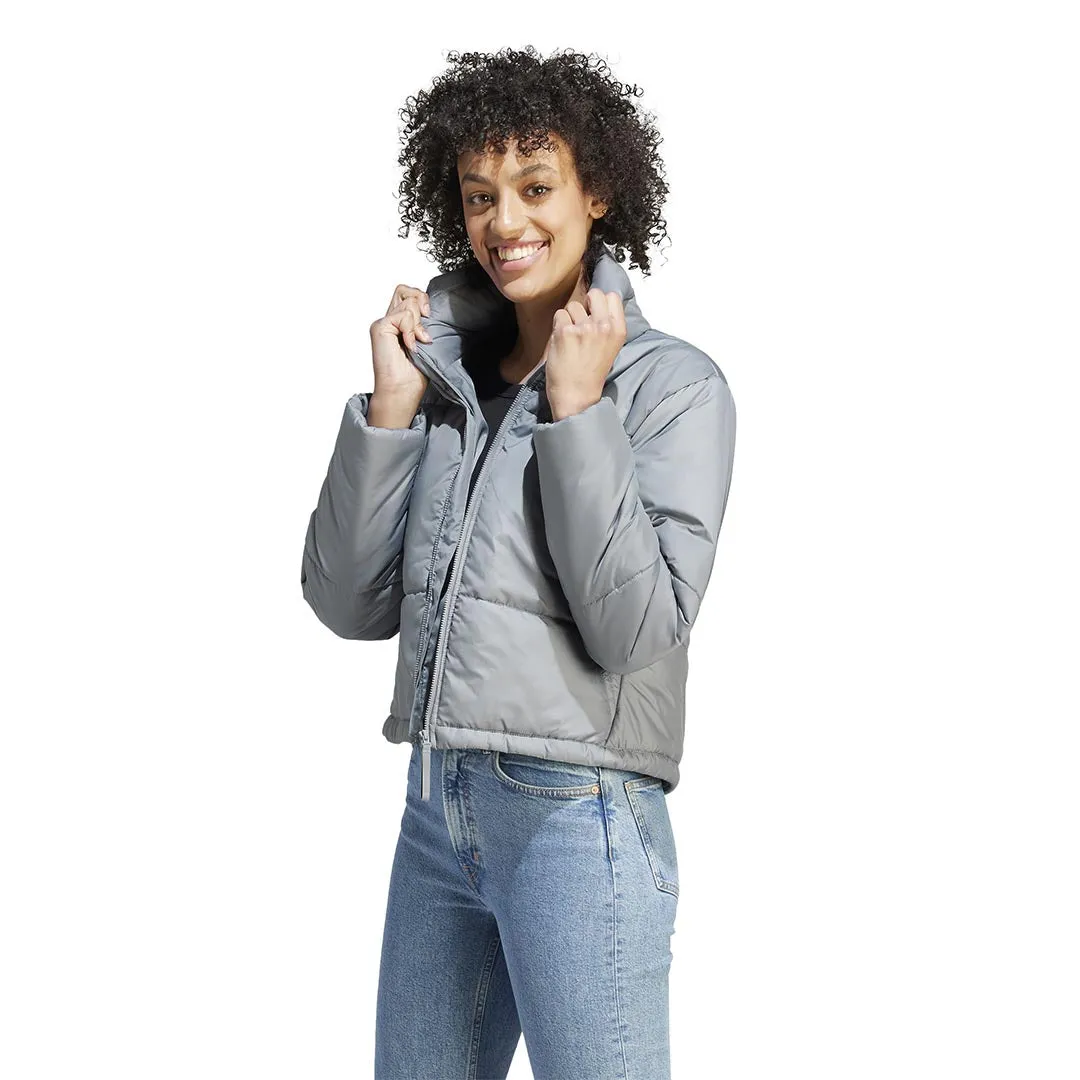 Heat Sealed Zippers HiddenPockets adidas - Women's BSC Insulated Padded Jacket (IJ8245)