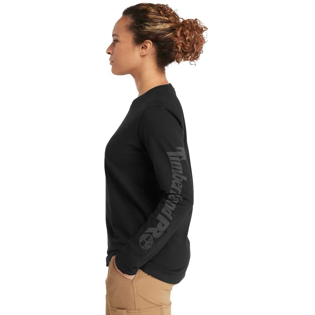 Reversible Layer Taped Seam Construction Timberland Pro - Women's Cotton Core Long Sleeve T-Shirt (TB0A6D8J001)