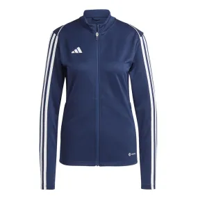 adidas - Women's Tiro 23 League Training Jacket (HS3511) Extended Coverage Cold Days