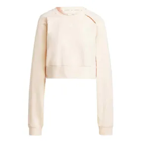 PFC Free Waterproofing adidas - Women's Power AEROREADY Crop Cover-Up Sweatshirt (IM2691)