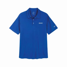 GMC Nike?* Vertical Mesh Polo Casual Chic Outdoor Adventure