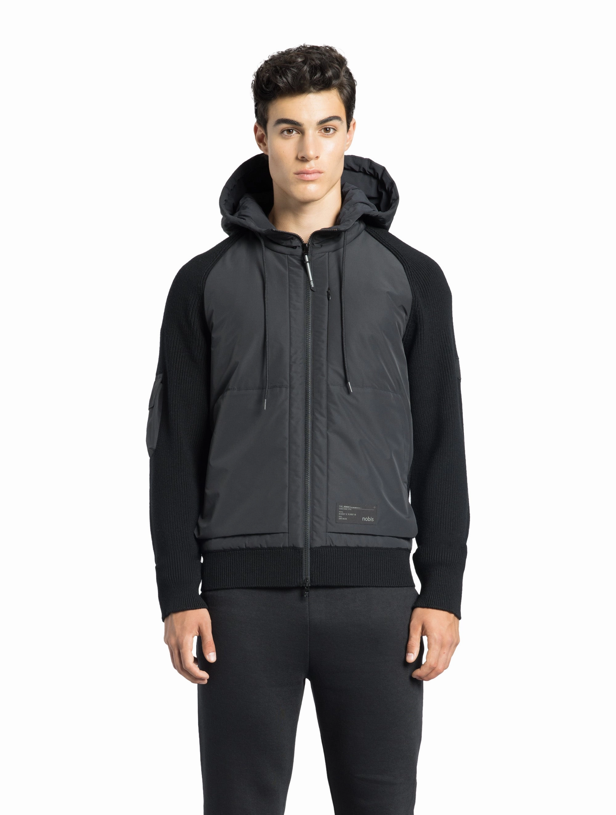 Thermal Insulation Layer Windbreaker Style Hedge Men's Performance Hoodie