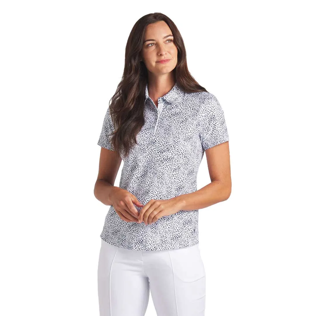 Puma - Women's Cloudspun Microdot Golf Short Sleeve Polo (623922 02) MultiPocket Configuration Heavy Duty Buckle