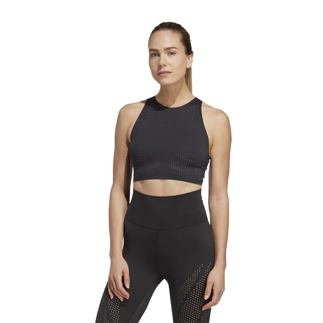 Versatile Fit Layer Asymmetric Hemline adidas - Women's Tight Fitted Tank Top (HR7778)