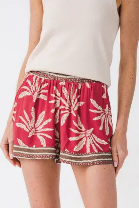 Outdoor Essentials Surf Gypsy Printed Crepe Shorts