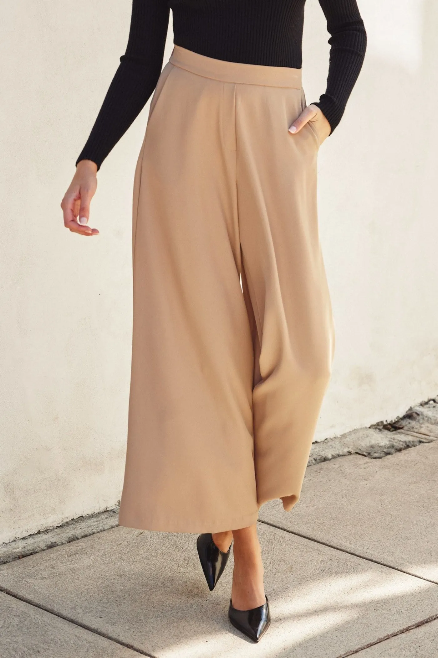 Neutral Fit Comfort Fit Wear LUCY WIDE-LEG PANTS
