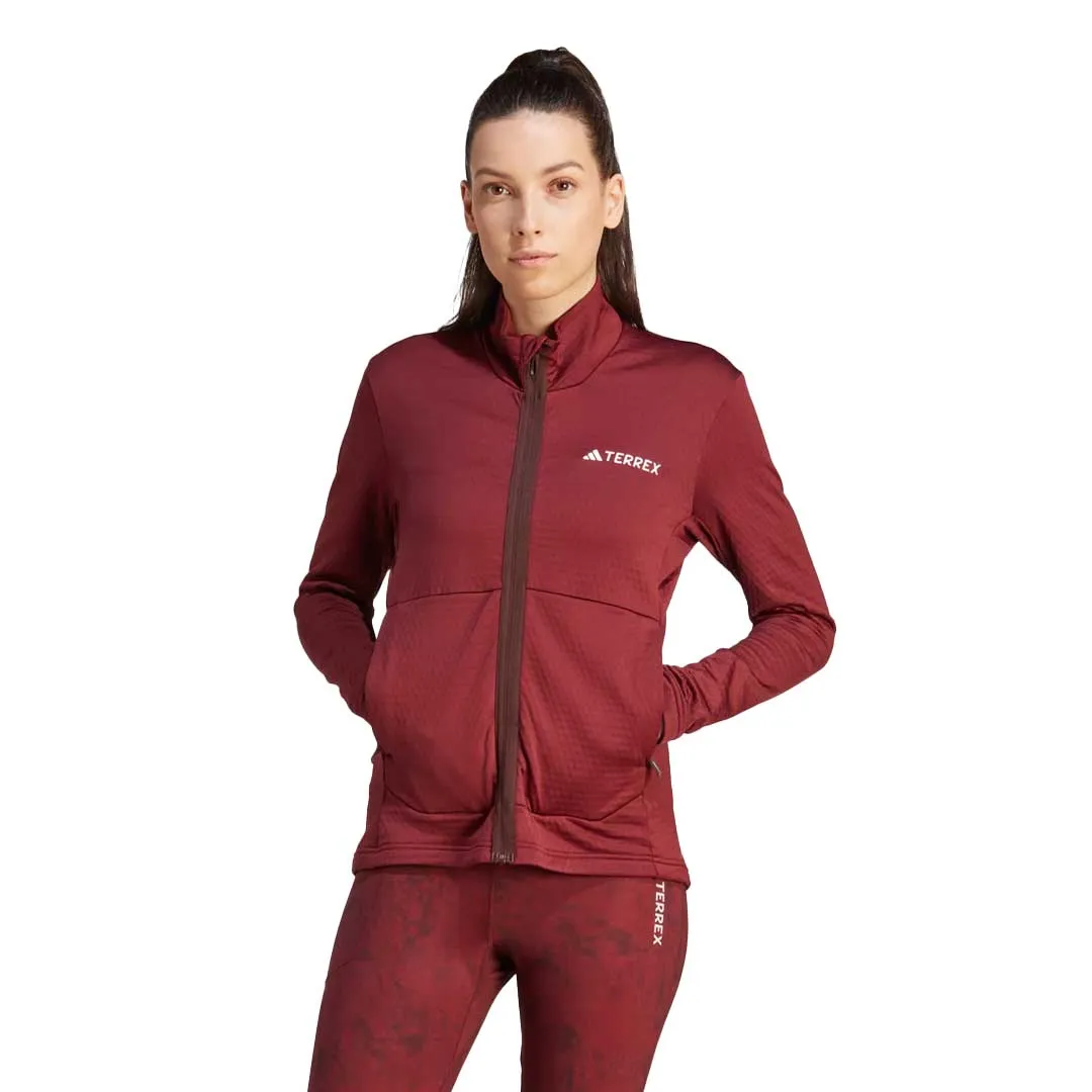 Universal Fit Framework adidas - Women's Terrex Multi Light Fleece Full Zip Jacket (IB1813)