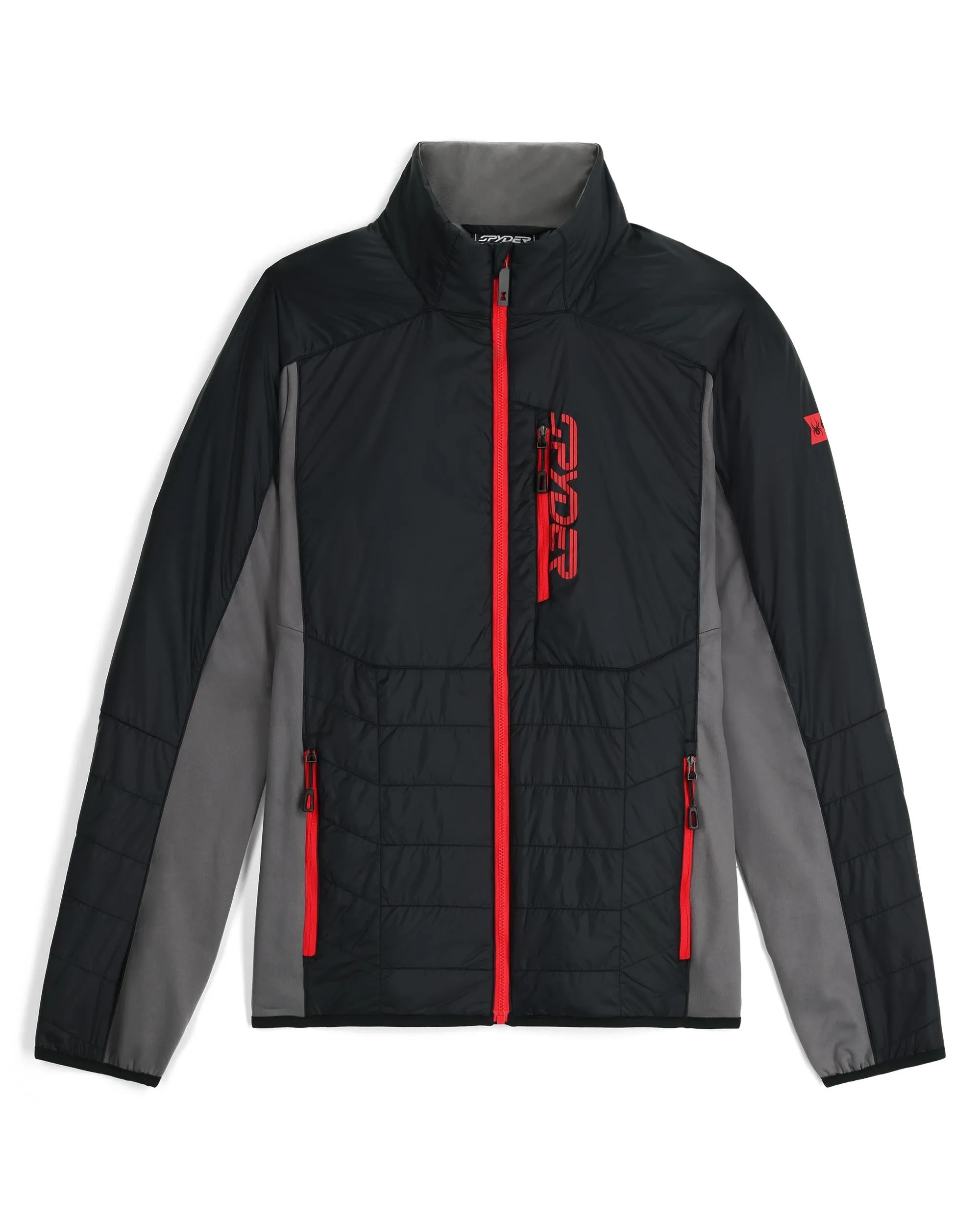 Mens Glissade Jacket - Black MultiPocket Configuration