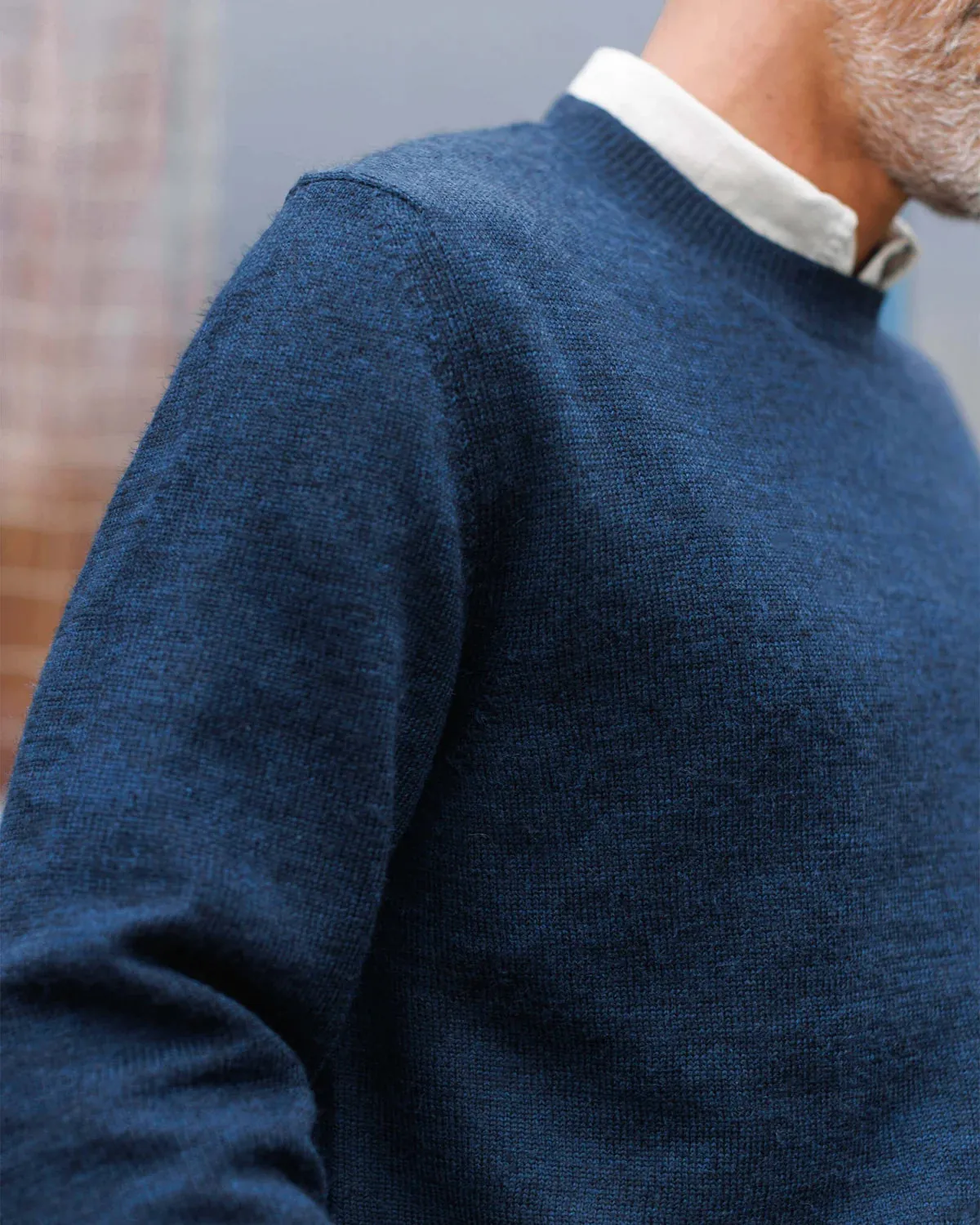 QuickDry Fabric Indigo Campo Sweater