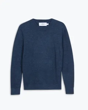 Indigo Campo Sweater smooth zipper Subtle Detail