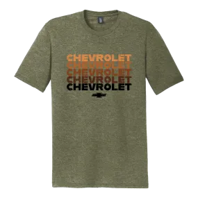 Casual Comfort Chevrolet Stacked Gradient Graphic T-Shirt