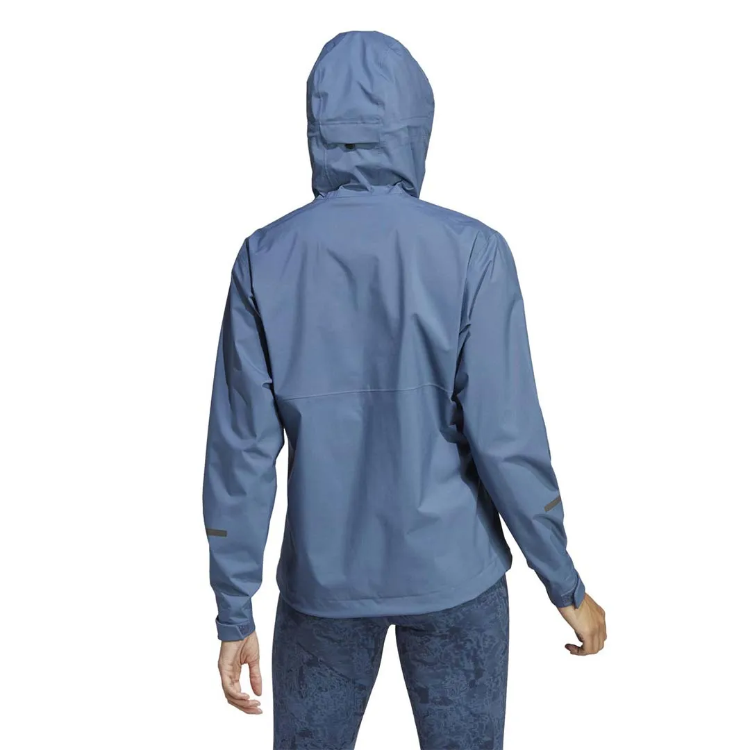 adidas - Women's Terrex Multi RAIN.RDY 2.5L Jacket (HM4056) Double Layered Hood Thermal Reflective Lining