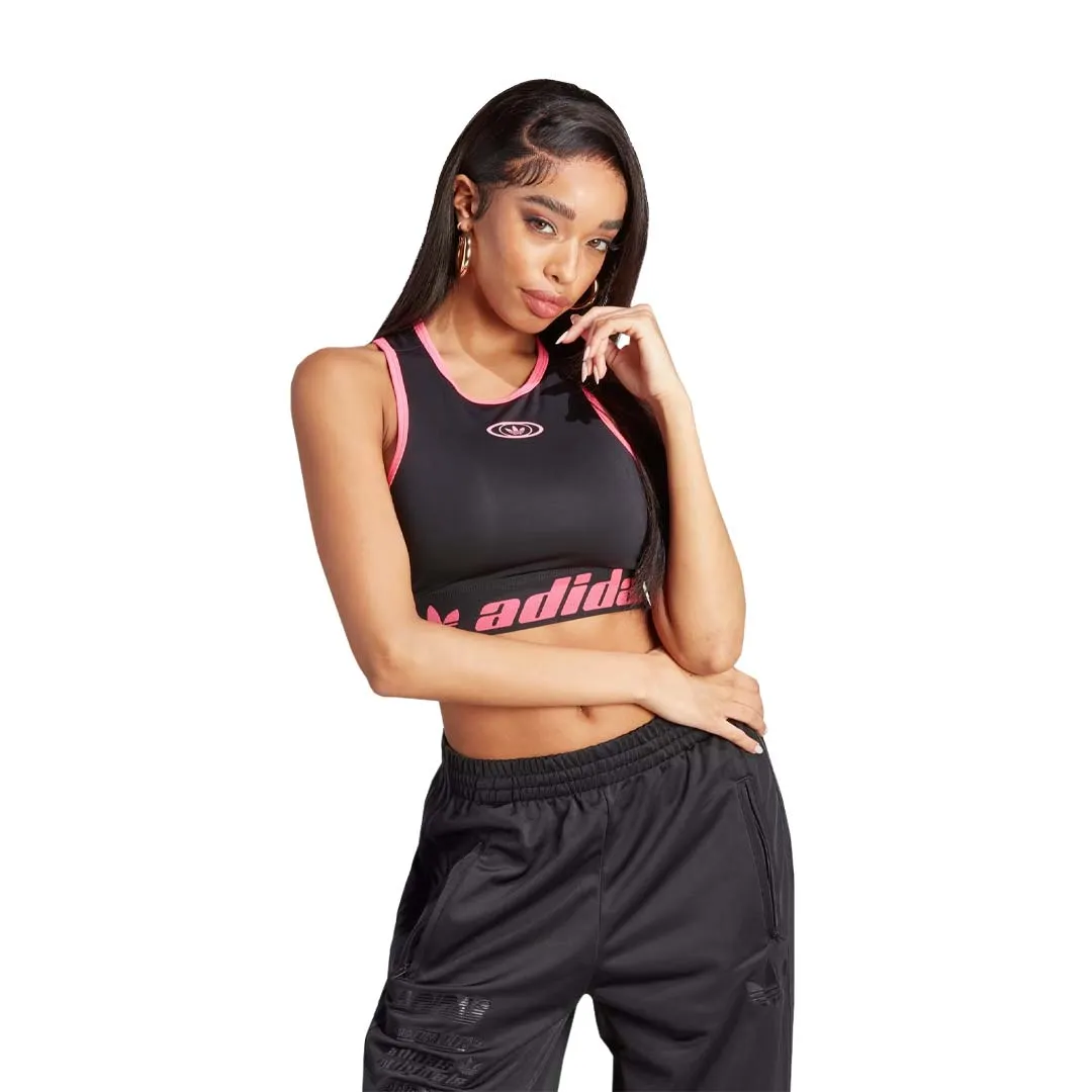 mesh ventilation anti static coating adidas - Women's Originals Multiple Logo Bra Top (IJ7767)