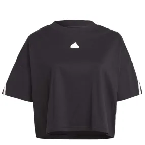 adidas - Women's Future Icons 3-Stripes T-Shirt (Plus Size) (HT4691) Easy Comfort