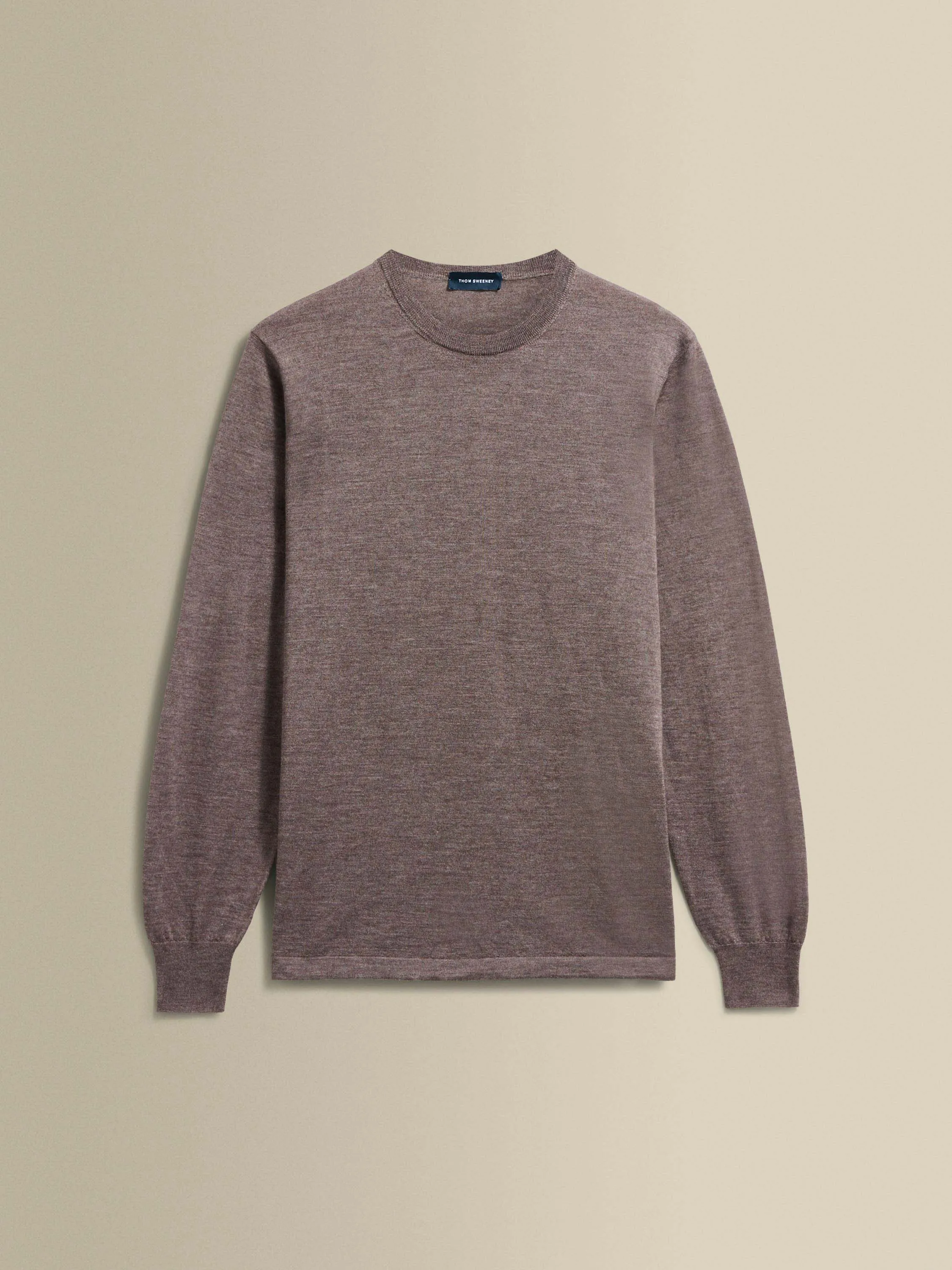 Easy Comfort Cashmere Silk Extrafine Crew Neck Sweater